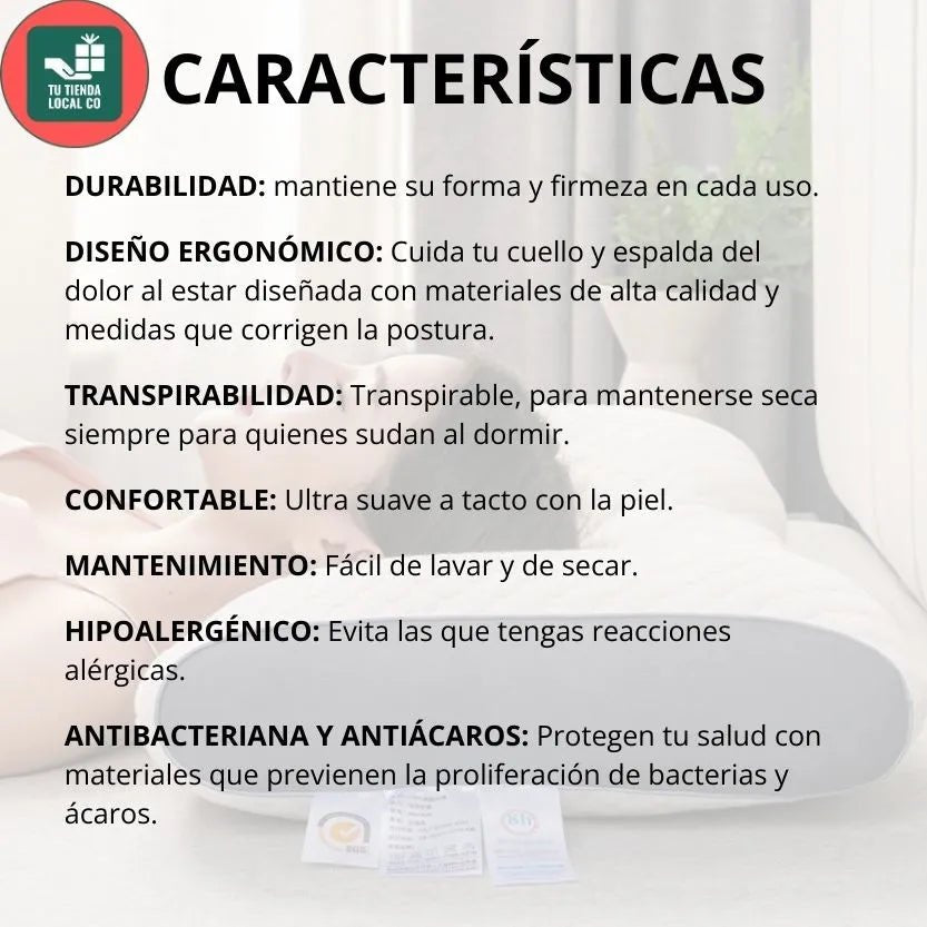 DELUXE ERGONOMIC PLUS Almohada Ortopedica - LP