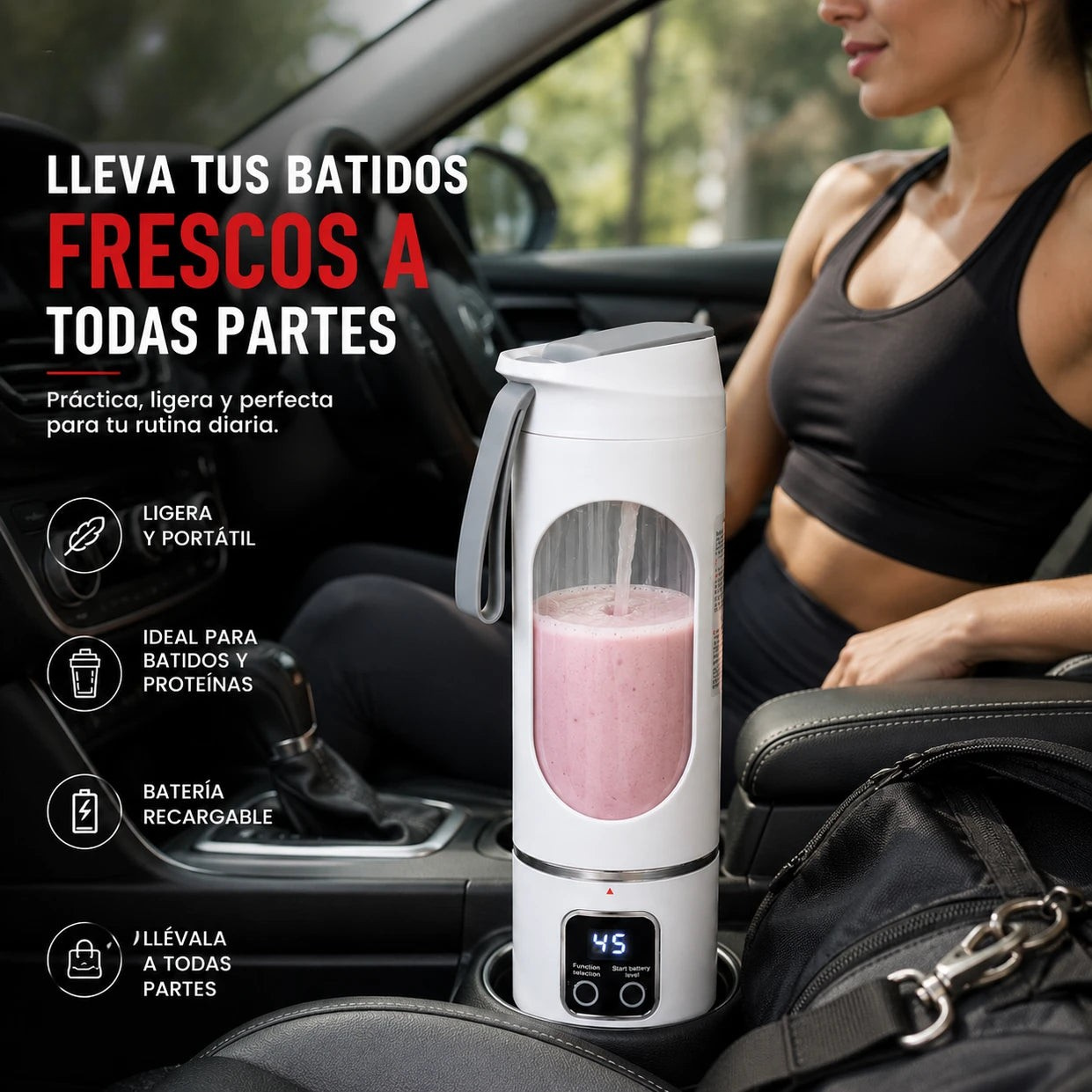 Licuadora Portátil Recargable