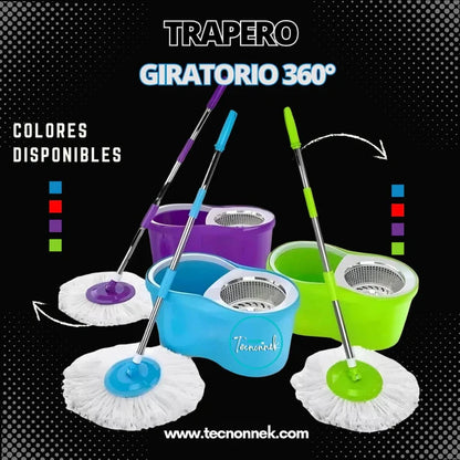 Trapeador Mágico 360° con Balde - Imagen 7